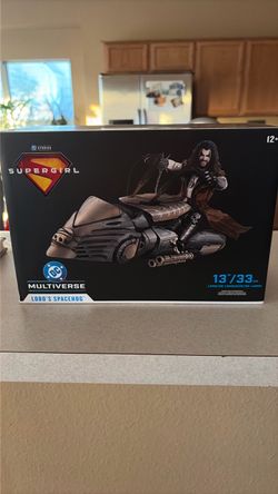 DC Multiverse Lobo's Spacehog Supergirl Vehicle