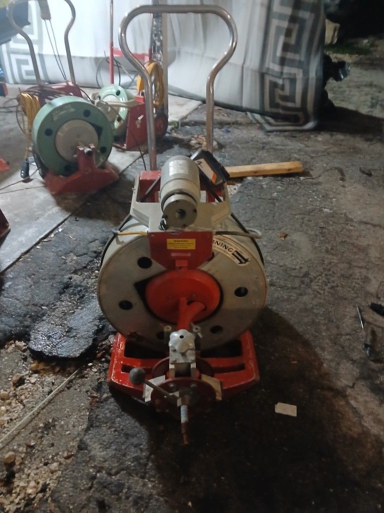 Spartan Model 2001 drain cleaning machine