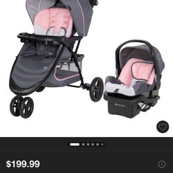 Baby Trend Stroller And Car Seat With Base