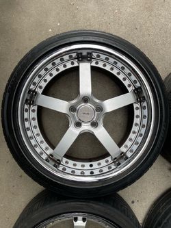 19 piece Inch AMF Forged 2 piece Wheels Rims By ACE Wheels 5x112