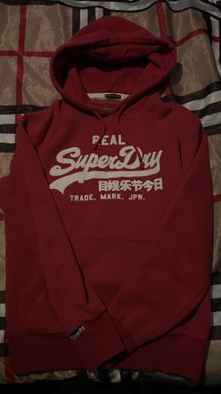 red super dry hoodie
