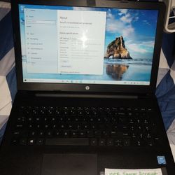 Used Black HP Laptop