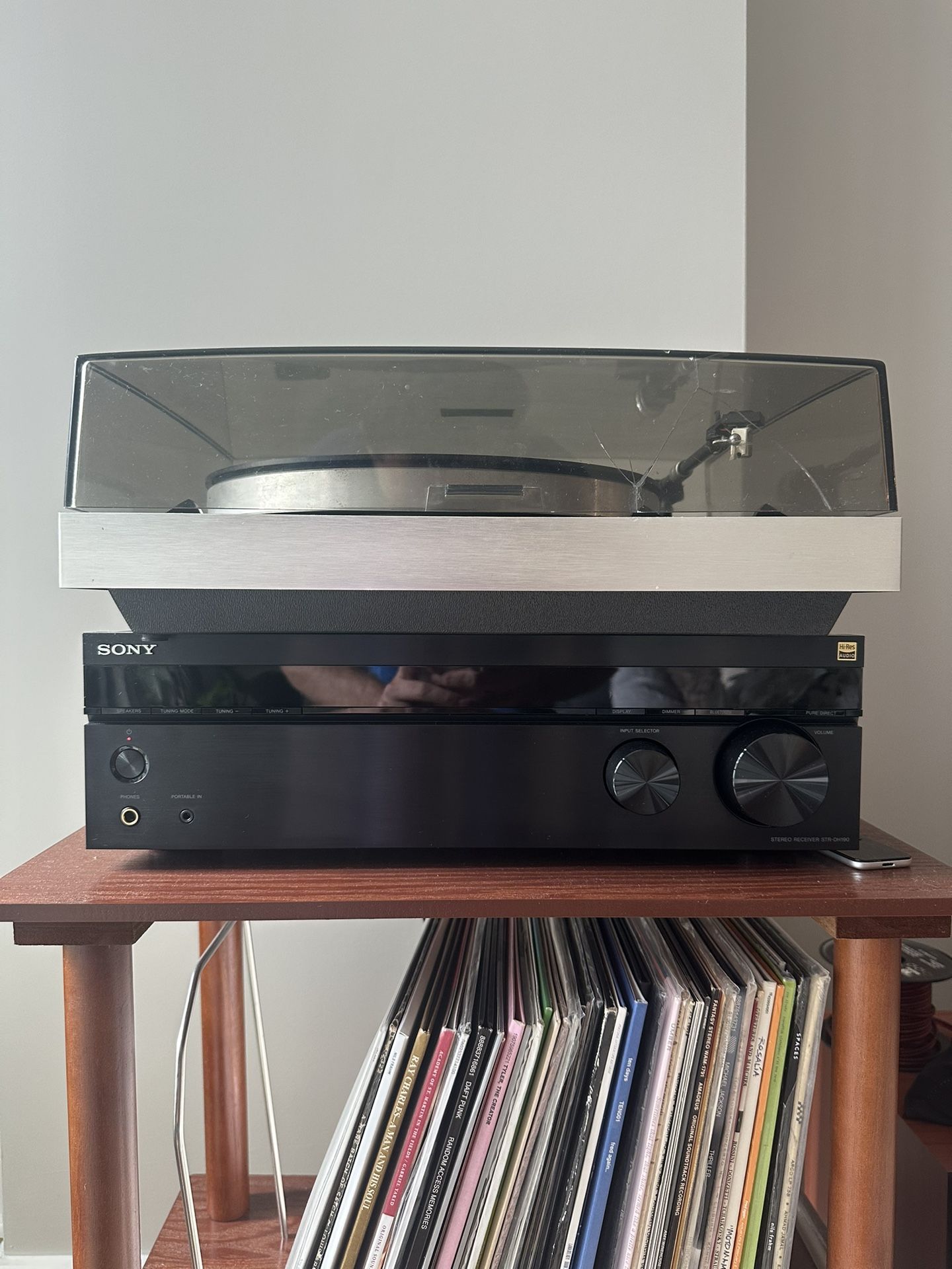 Item For Sale: Vintage Stanton FA-230A Turntable + Sony STR-DH190 Receiver + Klipsch RP-160M Speakers – Complete Audiophile Setup (reduced 500 USD)