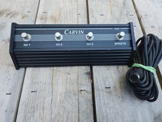 Carvin 4 button foot switch