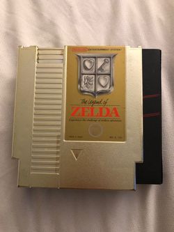 Zelda gold cartridge