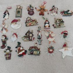 22 Kurt Adler Ornaments Assorted