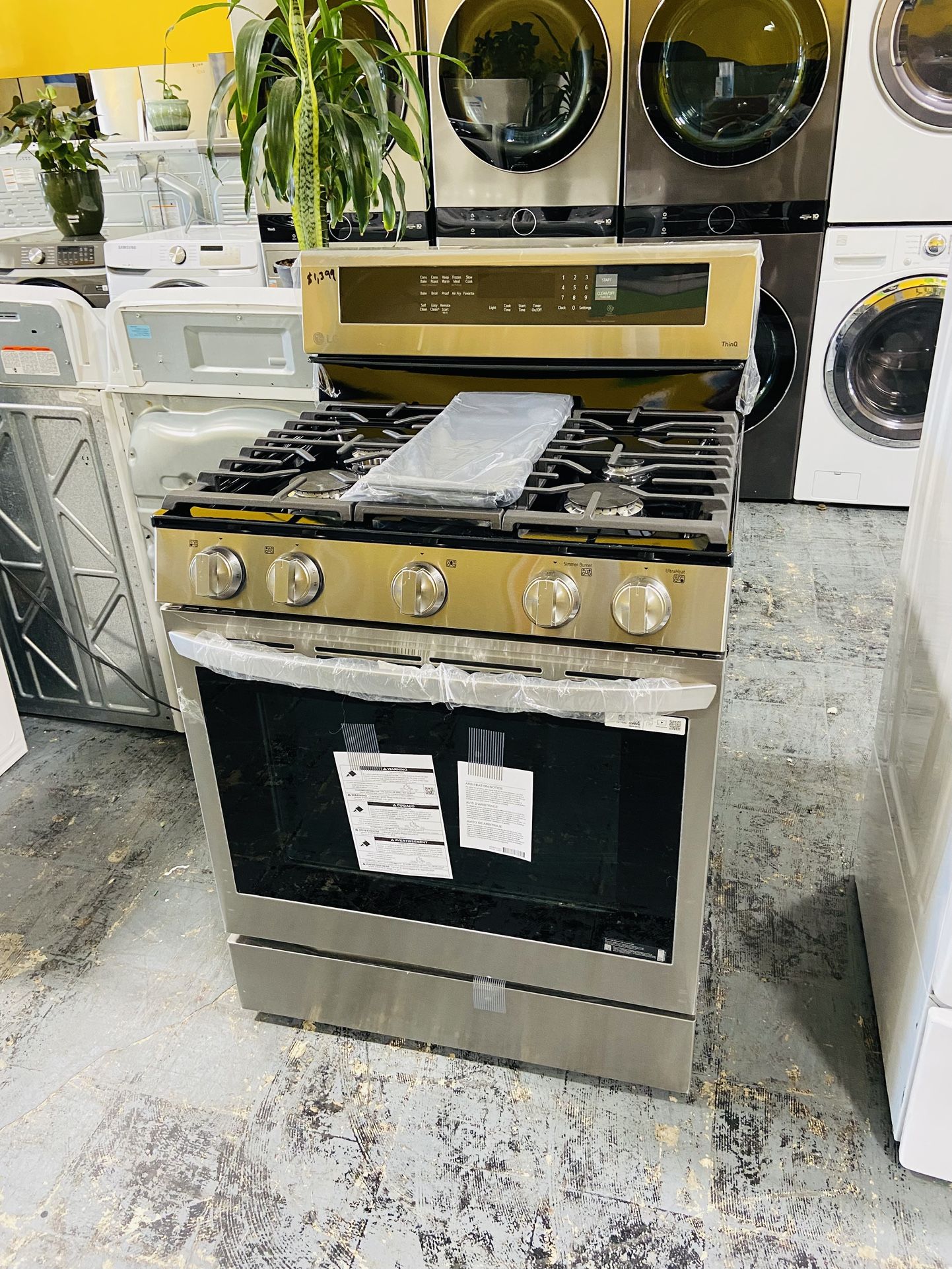 Lg Stove Open Box No Credit Needed