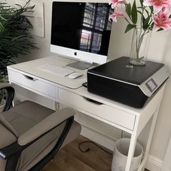 Ikea Alex Desk + Egornomic Office Chair 