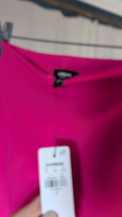 New with tags hot pink Express mini skirt