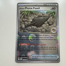 Antique Plume Fossil (Poke Ball Pattern) - SV: White Flare Pokémon