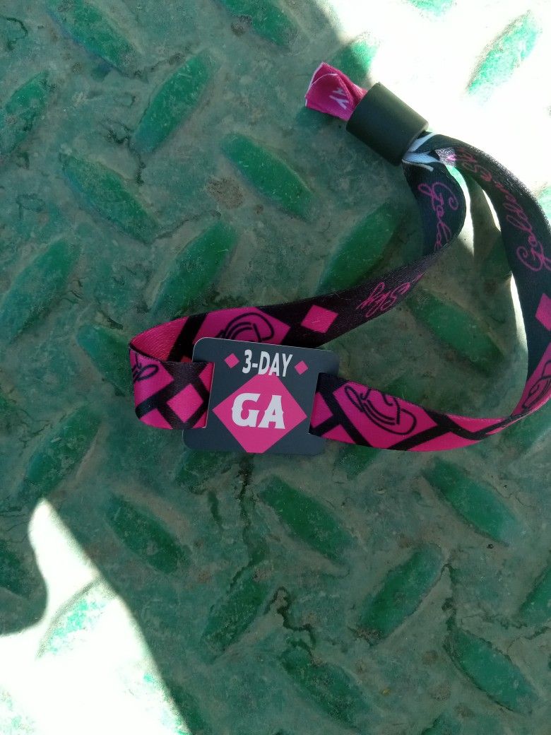 Golden Sky Music Festival Wristbands @ Venue NOW