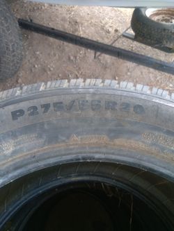 llantas $80 por todas P275/55R20