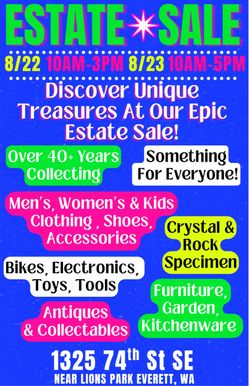 ESTATE SALE! ⭐️ COME FIND UNIQUE TREASURES
