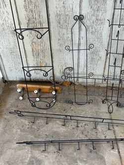 Hanging plate rack