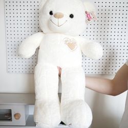 Large White Teddy Bear