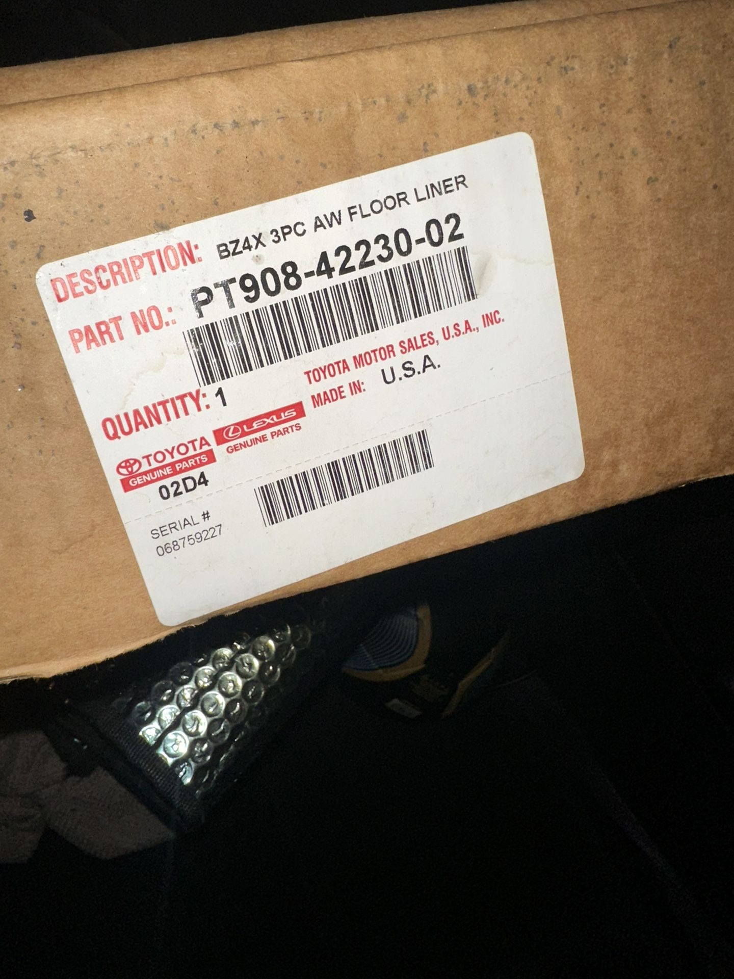 Tapetes Para Toyota BZ4X 2023 al 2025