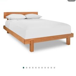 Queen Size Bed Frame, Solid Cherry Wood