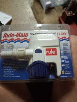Rule-Mate fully auto bilge pump