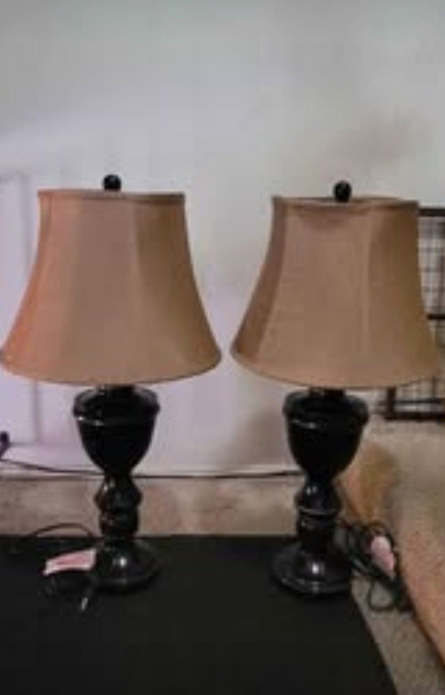 Metal table lamps