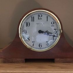 Clock--Black Forest Vintage Mantel Clock