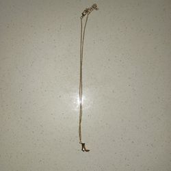 Boot Necklace