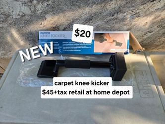 New carpet knee kicker $45 +tax retail