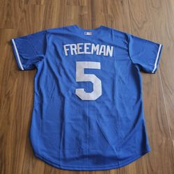 Dodgers Freeman Blue Jerseys $50ea Firm S M L Xl 2x 3x