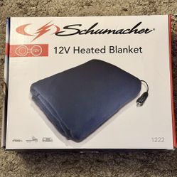 Schumacher 12V Heated Blanket/Seat Warmer Polar Fleece 42”x58”