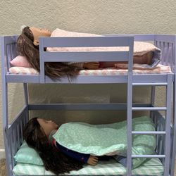 Our Generation Bunk Bed With 2 Dolls