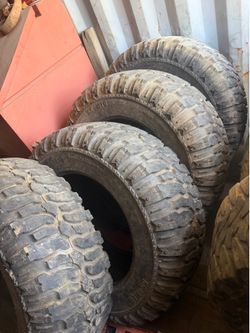 SS M16. 37x14.50x 22 new tires and used rims