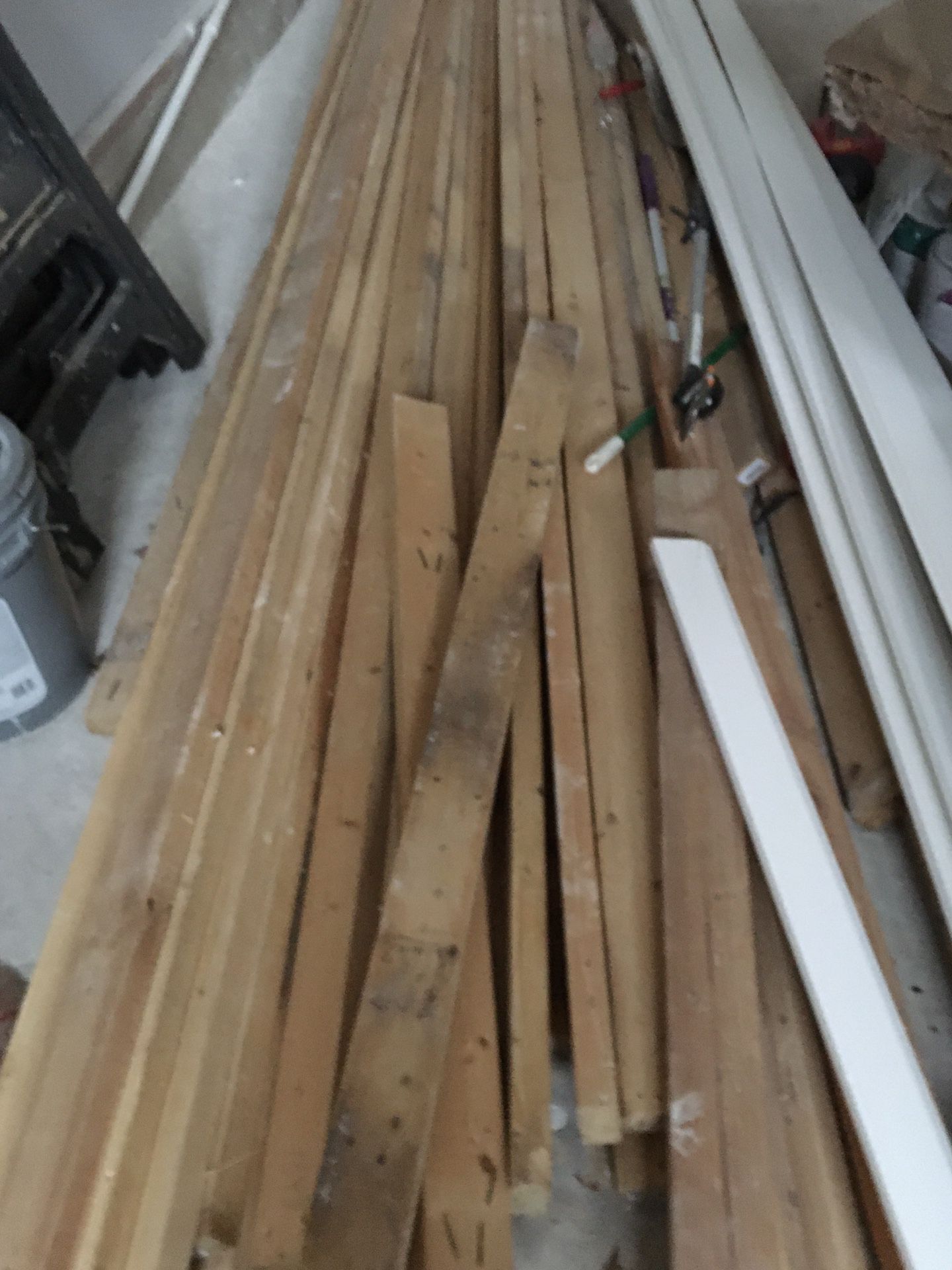 2x4s Wood. 11 Feet Long