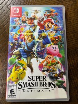 Nintendo Switch Super Smash Brothers Bros Ultimate