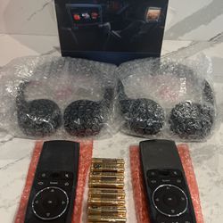 Uconnect Theater Headphones And Remote-brand New