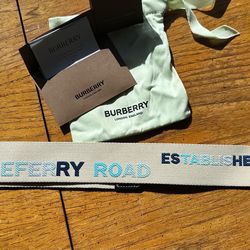 Burberry Gold Tone Bag Strap - Authentic