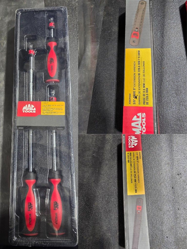 Mac Tool Extension Wrenches And Bar 