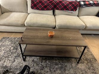Coffee table with matching end tables