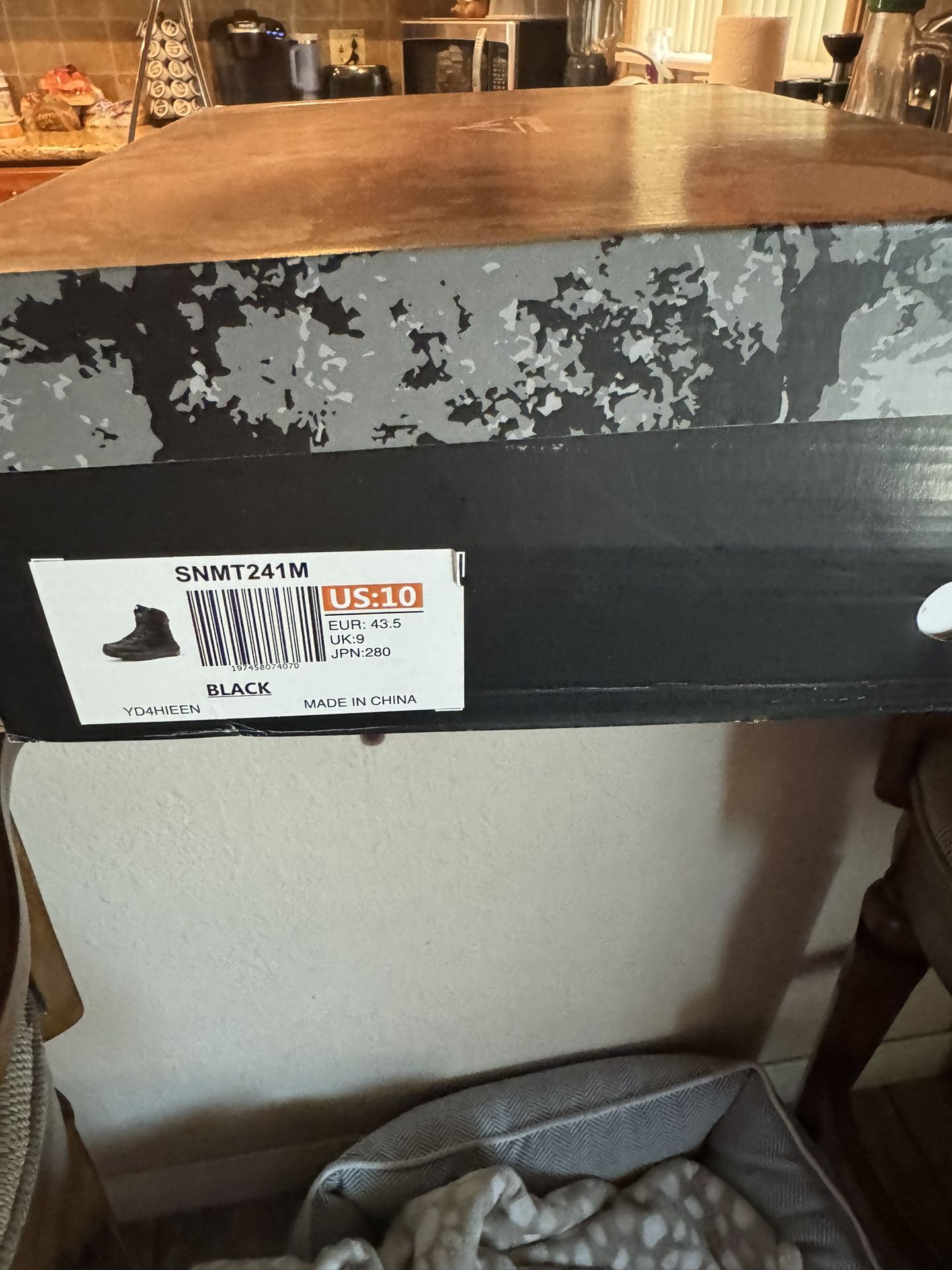 Men’s Sz10 Tactical Boots Black