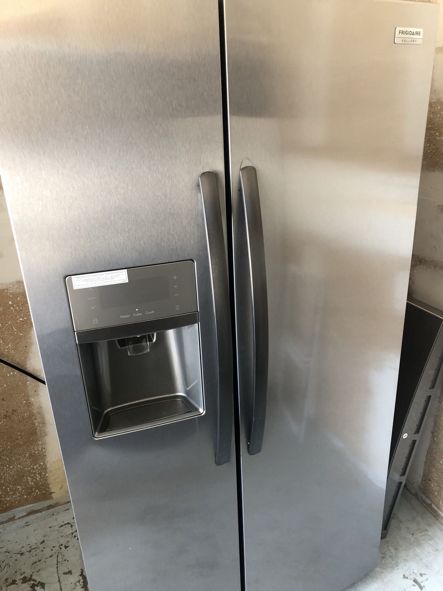 Frigidaire Side By Side Refrigerator Like New