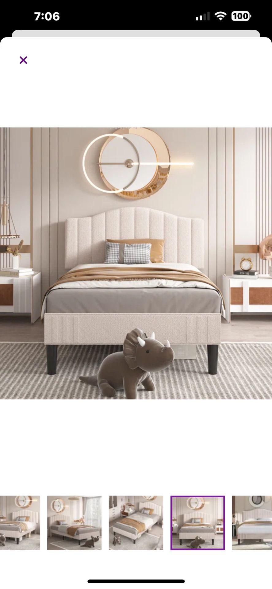 Queen Bed Frame With Headboard