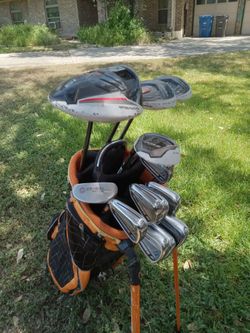 Left Handed Taylormade Complete Golf Set