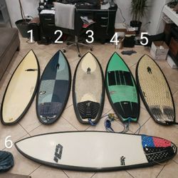 Surfboards- Proctor, Haydenshapes, Cove