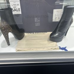 Louis Vuitton AfterGlow Platform Ankle Boots 