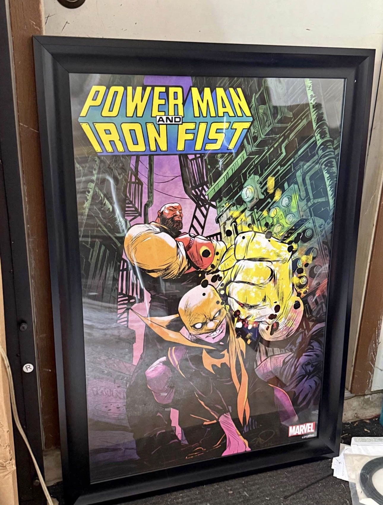 Wall art for Power man & iron fist