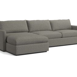Crate & Barrel Lounge II 2 Piece Sectional Sofa