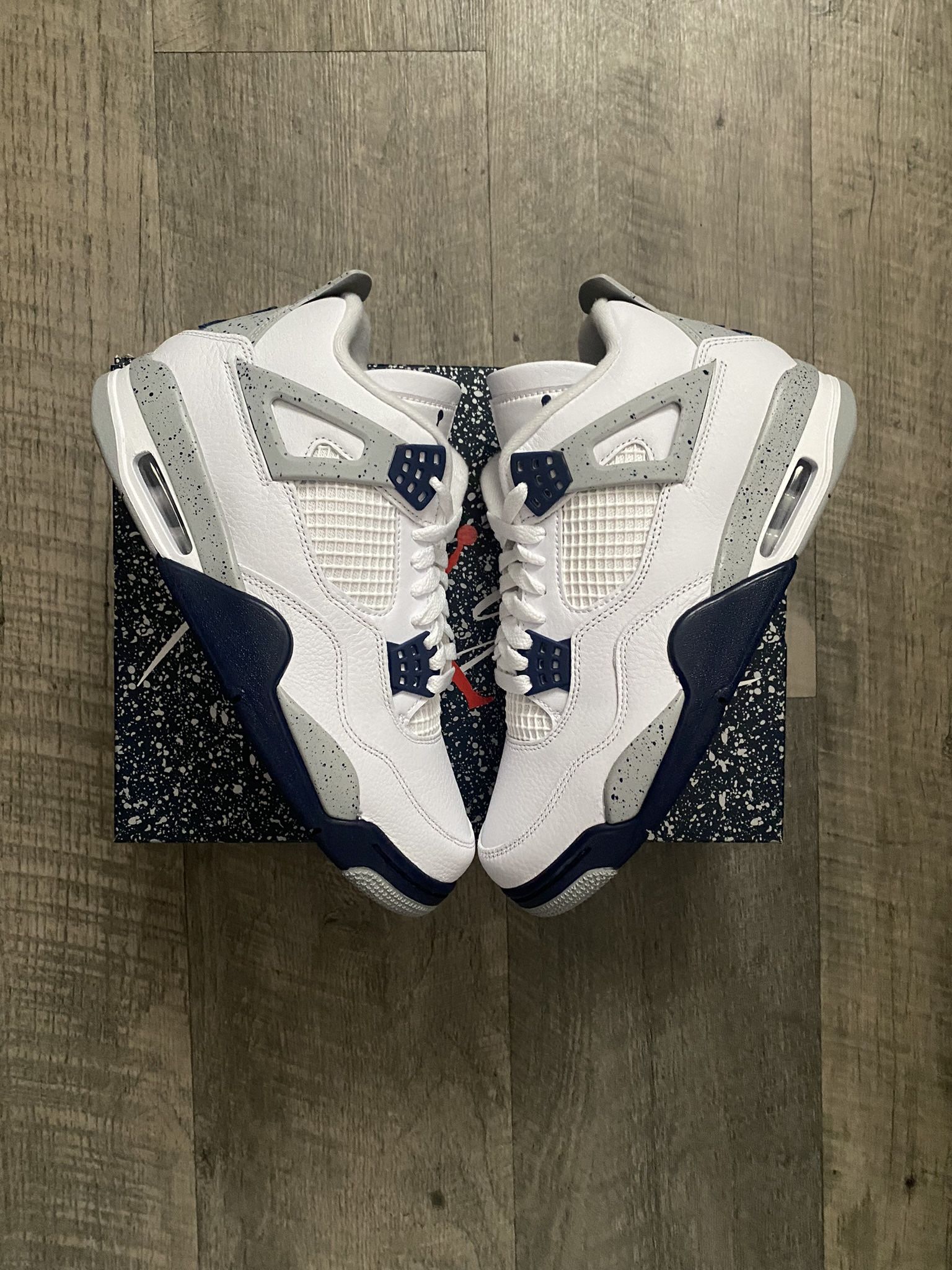 Jordan 4 Midnight Navy Size 4 5.5 7.5 8 9.5 10 11.5 12.5