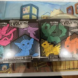 Pokémon Card TCG Sword & Shield Evolving Skies Elite Trainer Box Imperfect Condition