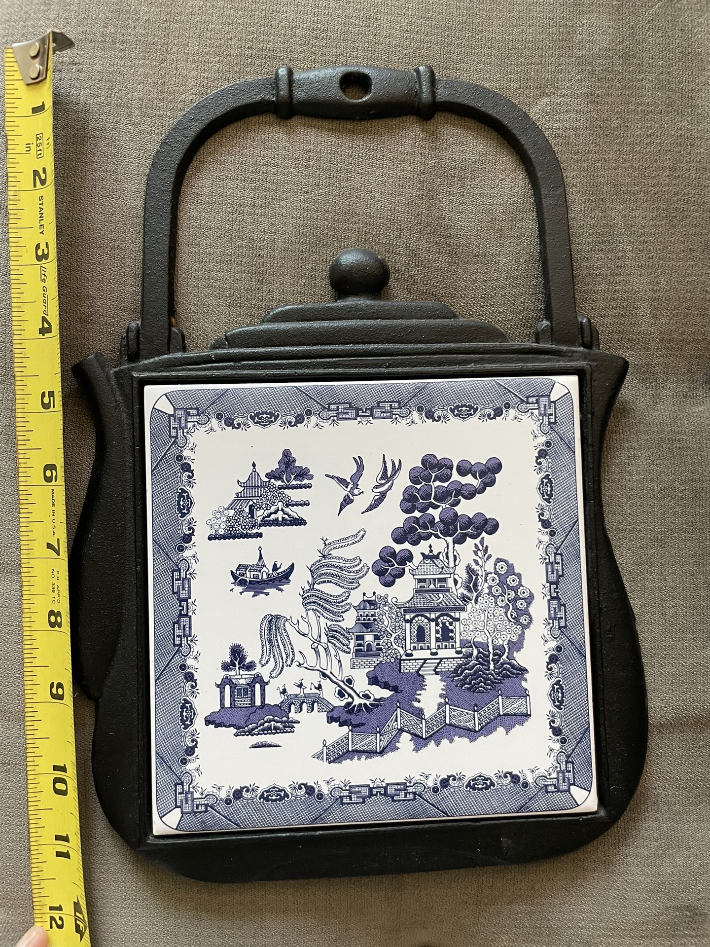 Pair Of Cast Iron Trivets