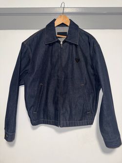Prada Denim Zip-Up Jacket M