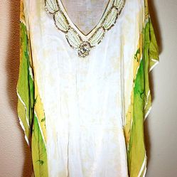Tunic Style Swimsuit Cover Up size Woman's XL 