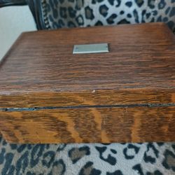 Vintage Cigar Humidor.